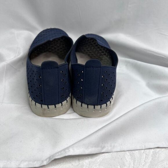 Project Cloud Blue Perforated Slip On Memory Foam Comfort Shoe Size 11 - Picture 5 of 9